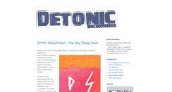 Desktop Screenshot of detonicrecordings.com